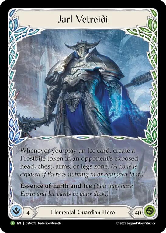 Jarl Vetreidi [GEM076] (GEM Pack 3) | Magic Magpie