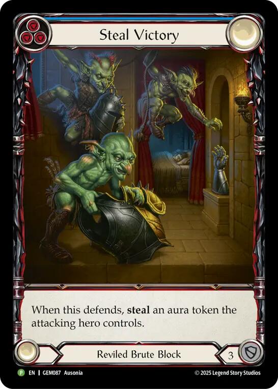 Steal Victory [GEM087] (GEM Pack 3)  Rainbow Foil | Magic Magpie