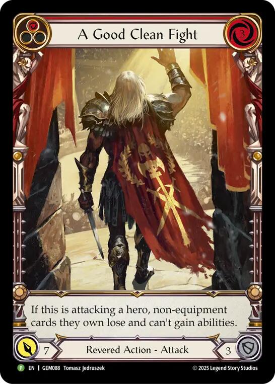 A Good Clean Fight [GEM088] (GEM Pack 3)  Rainbow Foil | Magic Magpie
