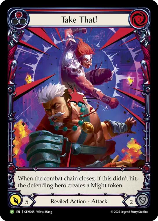 Take That! [GEM095] (GEM Pack 3)  Rainbow Foil | Magic Magpie