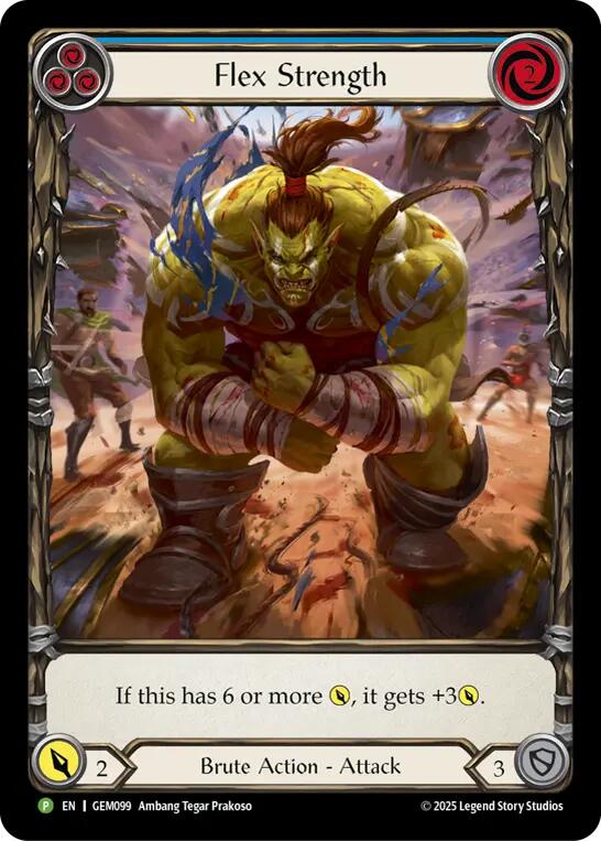 Flex Strength [GEM099] (GEM Pack 3) | Magic Magpie