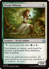 Dryad Militant [Foundations] | Magic Magpie