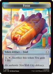 Food // Robot Double-Sided Token [Marvel's Spider-Man Tokens] | Magic Magpie
