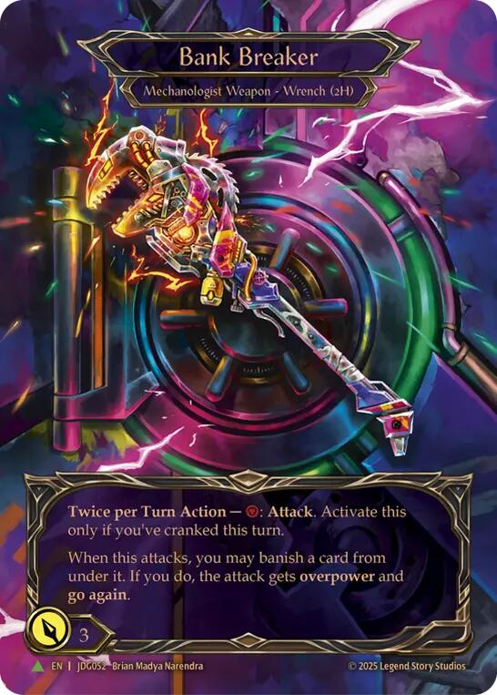 Construct Bank Breaker [JDG052] (Promo)  Cold Foil | Magic Magpie