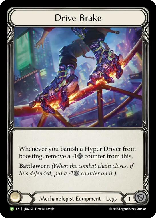 Drive Brake [JDG056] (Promo)  Cold Foil | Magic Magpie