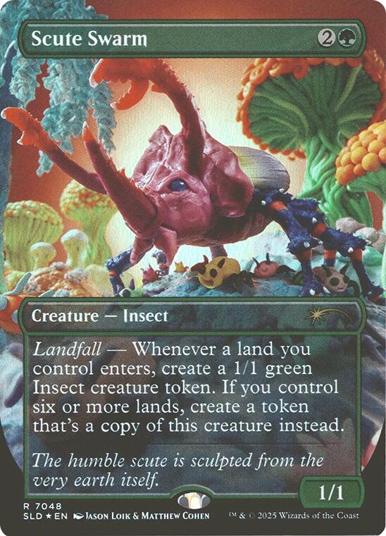 Scute Swarm (Rainbow Foil) [Secret Lair Drop Series] | Magic Magpie