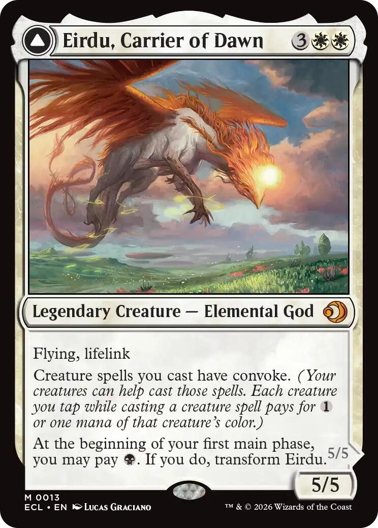 Eirdu, Carrier of Dawn [Lorwyn Eclipsed] | Magic Magpie