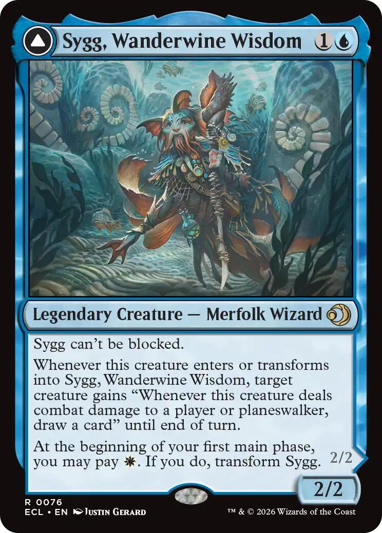 Sygg, Wanderwine Wisdom [Lorwyn Eclipsed] | Magic Magpie