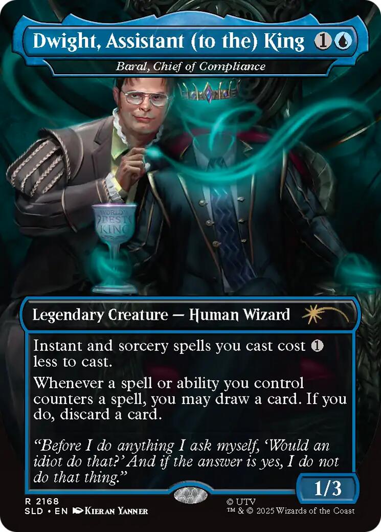 Dwight, Assistant (to the) King - Baral, Chief of Compliance [Secret Lair Drop Series] | Magic Magpie
