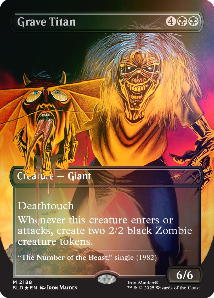 Grave Titan (2188) (Rainbow Foil) [Secret Lair Drop Series] | Magic Magpie