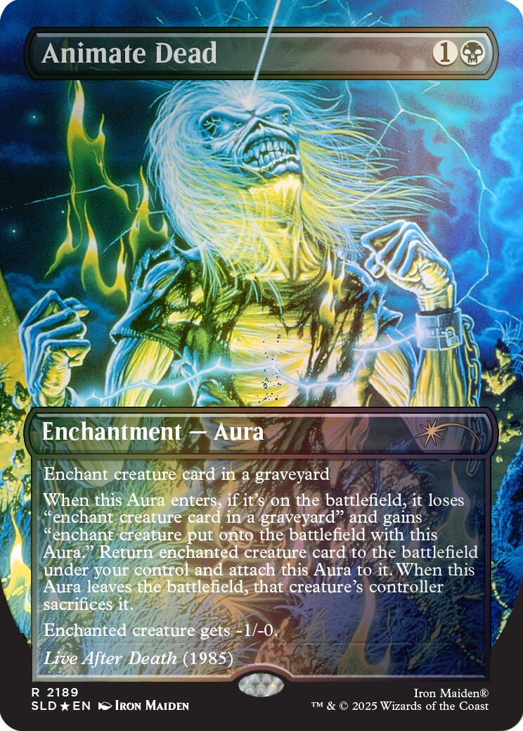 Animate Dead (Rainbow Foil) [Secret Lair Drop Series] | Magic Magpie