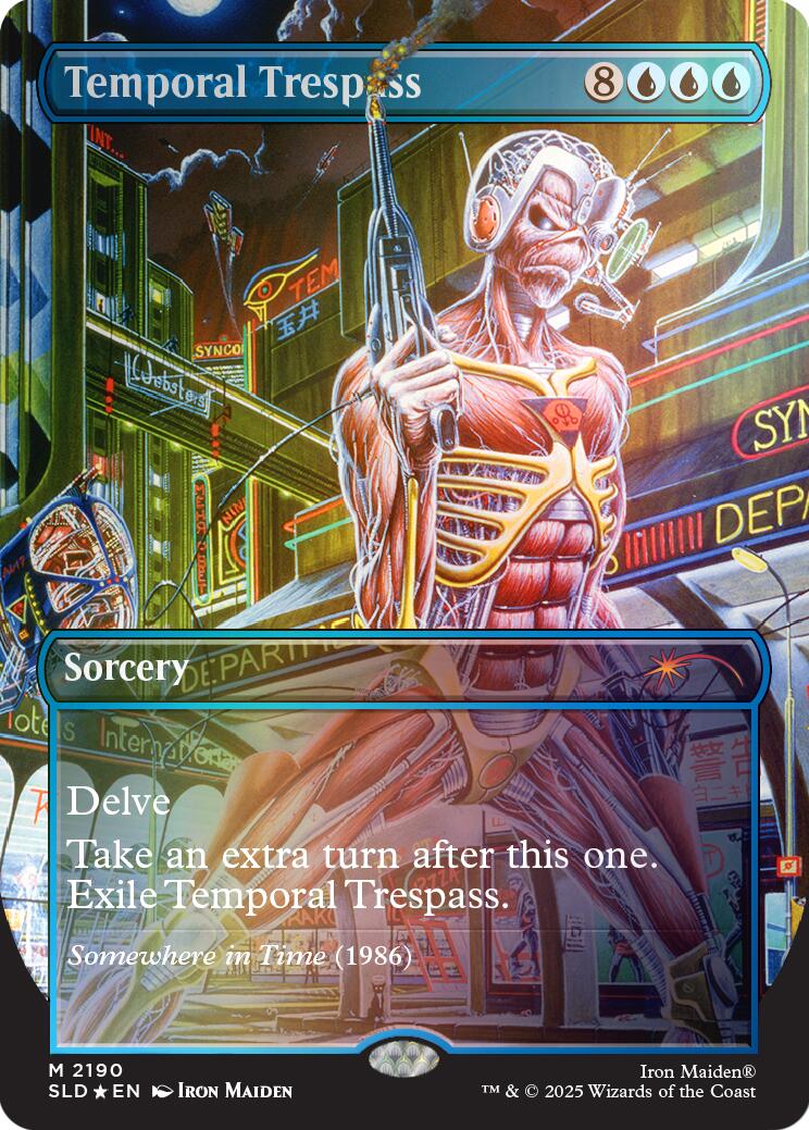 Temporal Trespass (Rainbow Foil) [Secret Lair Drop Series] | Magic Magpie