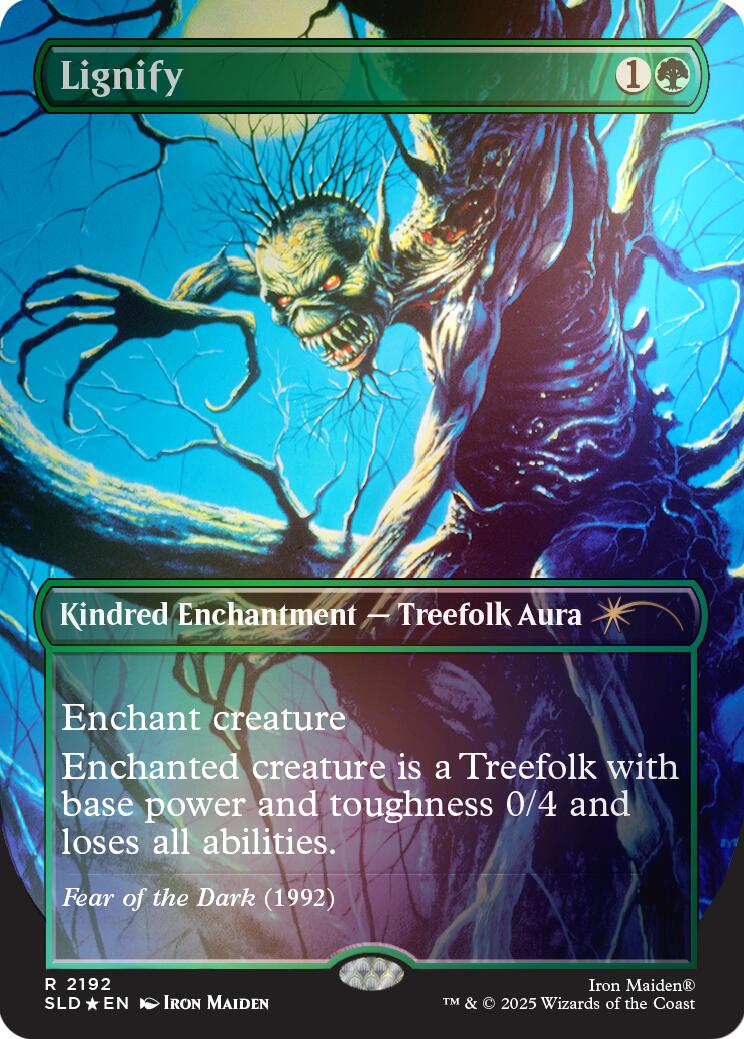 Lignify (2192) (Rainbow Foil) [Secret Lair Drop Series] | Magic Magpie