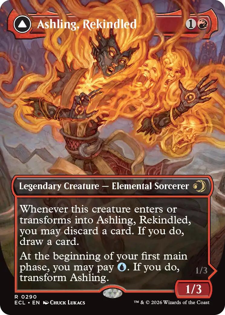 Ashling, Rekindled (Borderless) [Lorwyn Eclipsed] | Magic Magpie