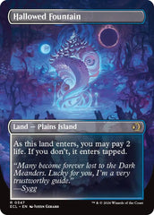 Hallowed Fountain (Borderless) [Lorwyn Eclipsed] | Magic Magpie