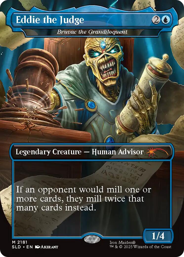 Eddie the Judge - Bruvac the Grandiloquent [Secret Lair Drop Series] | Magic Magpie