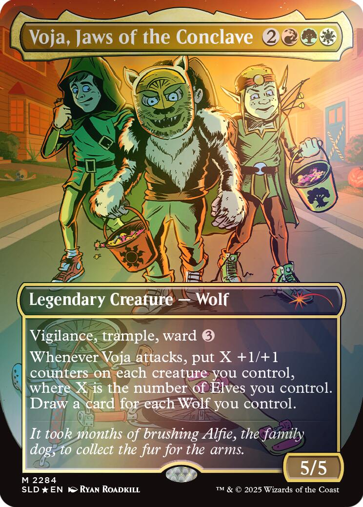 Voja, Jaws of the Conclave (Rainbow Foil) [Secret Lair Drop Series] | Magic Magpie