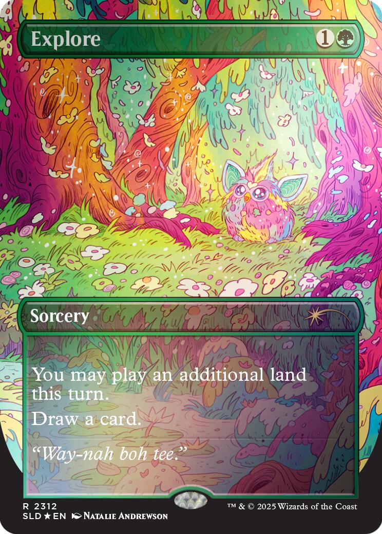 Explore (2312) (Rainbow Foil) [Secret Lair Drop Series] | Magic Magpie