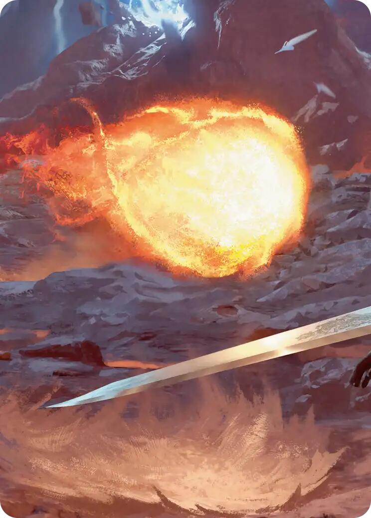 Duelist's Flame Scene Art Card [FINAL FANTASY Art Series] | Magic Magpie