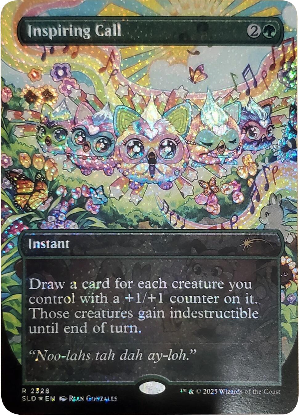 Inspiring Call (Confetti Foil) [Secret Lair Drop Series] | Magic Magpie