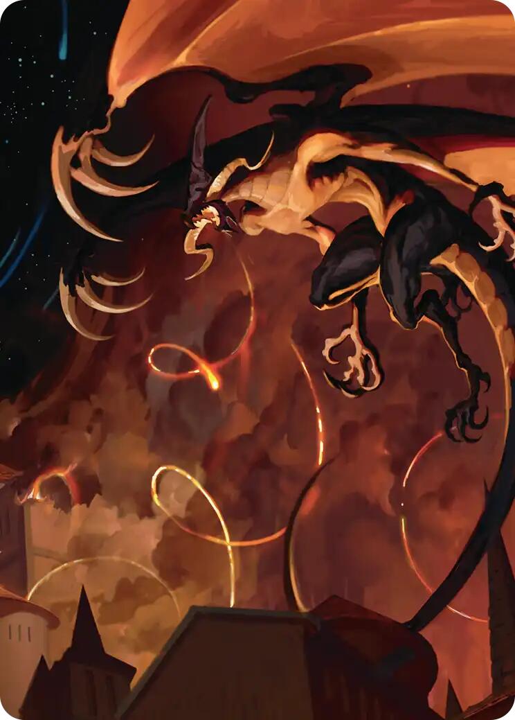 Mega Flare Scene Art Card [FINAL FANTASY Art Series] | Magic Magpie