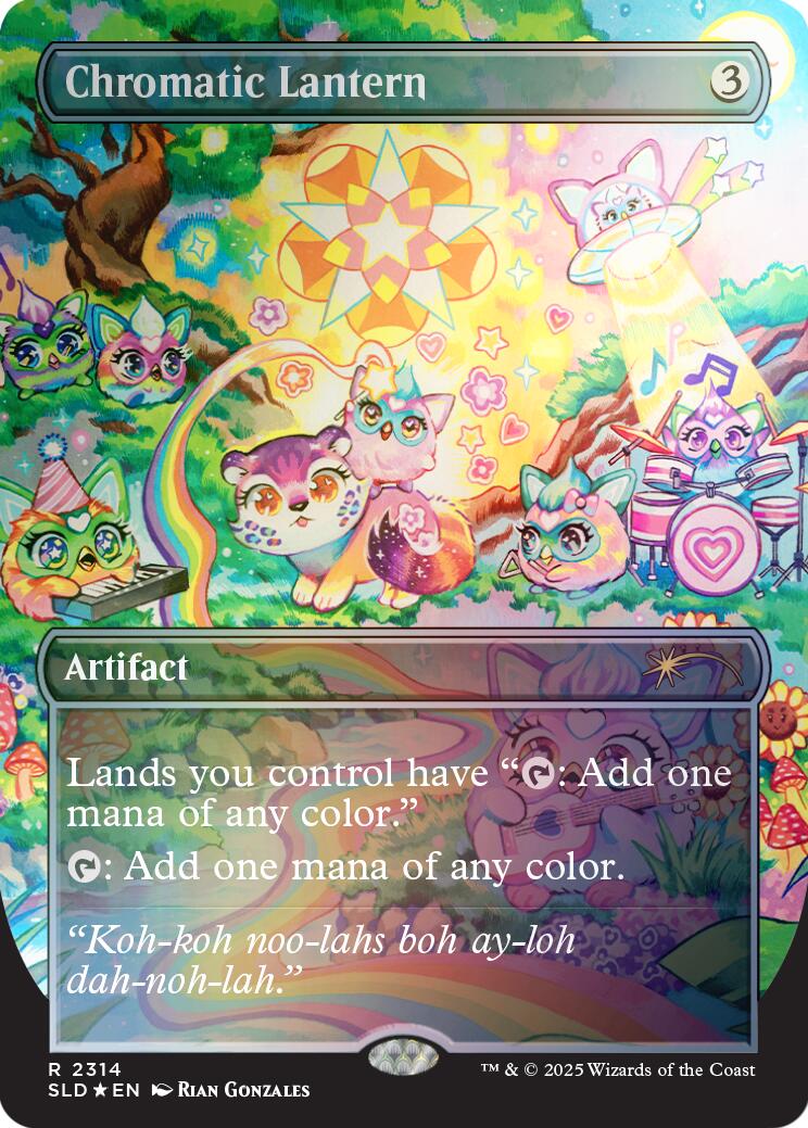 Chromatic Lantern (2314) (Rainbow Foil) [Secret Lair Drop Series] | Magic Magpie