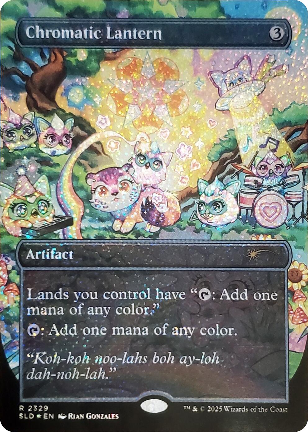 Chromatic Lantern (2329) (Confetti Foil) [Secret Lair Drop Series] | Magic Magpie