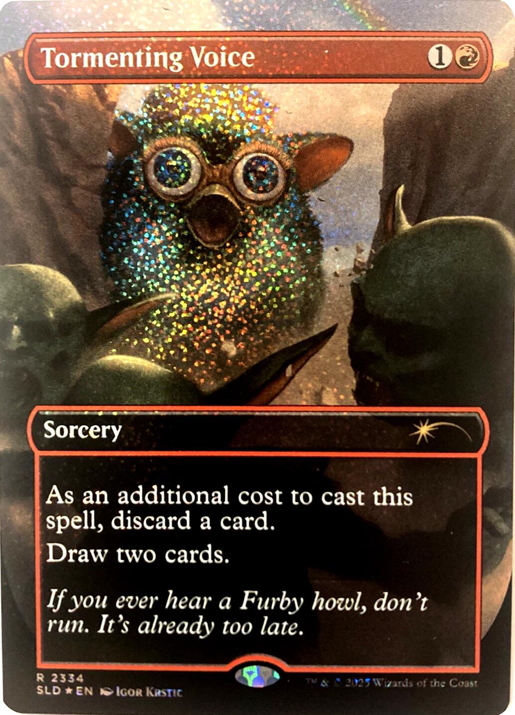 Tormenting Voice (Confetti Foil) [Secret Lair Drop Series] | Magic Magpie
