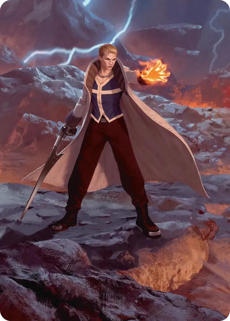 Seifer, Balamb Rival Scene Art Card [FINAL FANTASY Art Series] | Magic Magpie