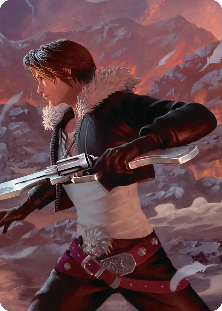 Squall, Gunblade Duelist Scene Art Card [FINAL FANTASY Art Series] | Magic Magpie