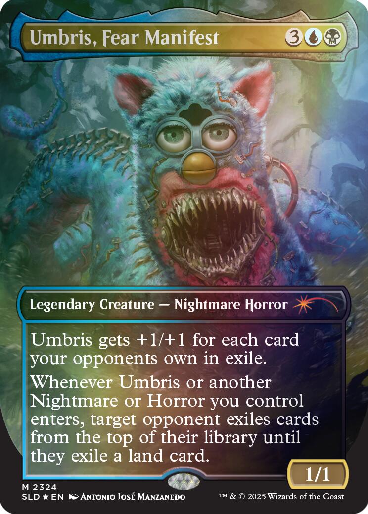 Umbris, Fear Manifest (Rainbow Foil) [Secret Lair Drop Series] | Magic Magpie