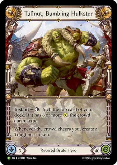 Tuffnut, Bumbling Hulkster [HER146] (Promo)  Rainbow Foil | Magic Magpie