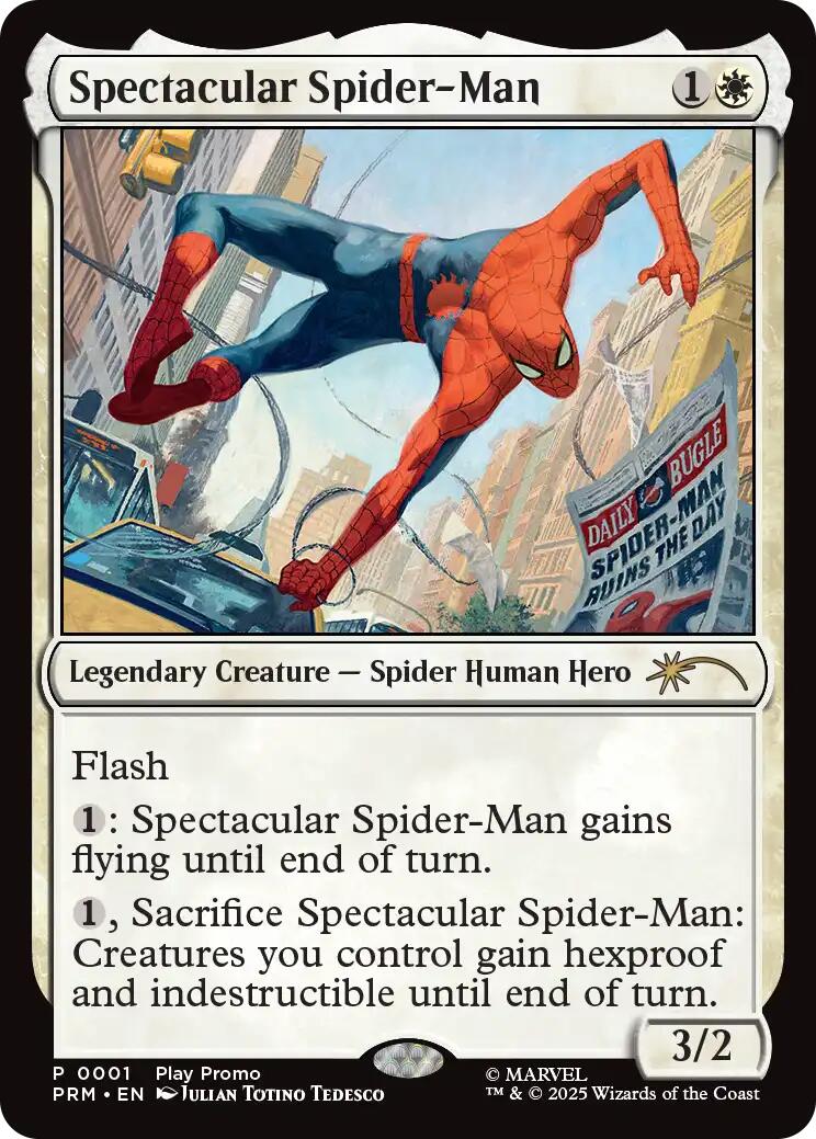Spectacular Spider-Man [Wizards Play Network 2025] | Magic Magpie