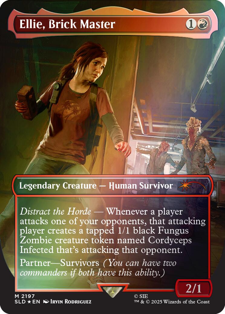 Ellie, Brick Master (Rainbow Foil) [Secret Lair Drop Series] | Magic Magpie