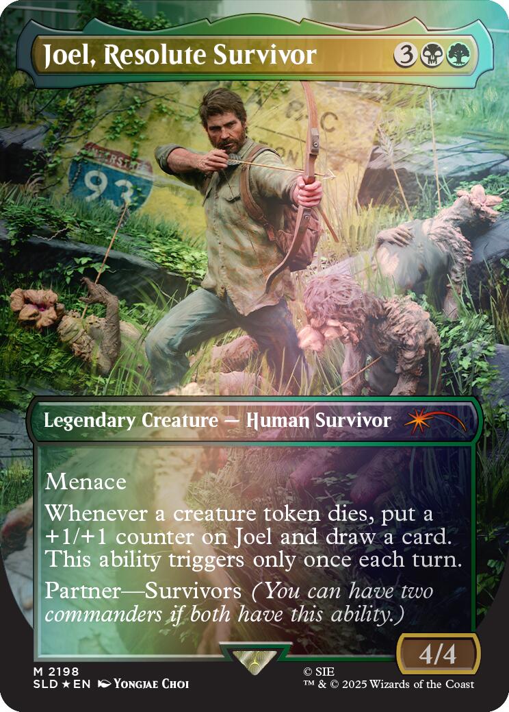 Joel, Resolute Survivor (Rainbow Foil) [Secret Lair Drop Series] | Magic Magpie
