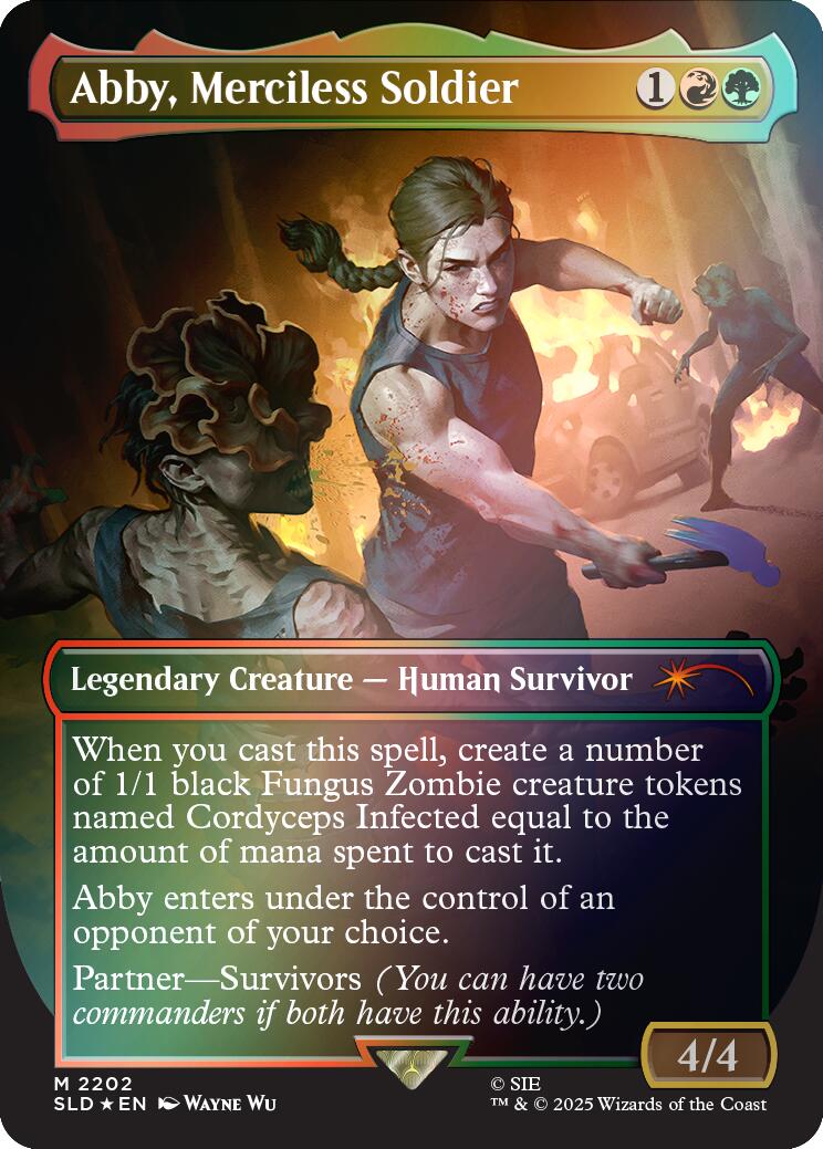 Abby, Merciless Soldier (Rainbow Foil) [Secret Lair Drop Series] | Magic Magpie