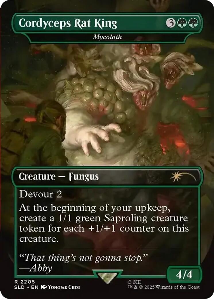 Cordyceps Rat King - Mycoloth [Secret Lair Drop Series] | Magic Magpie