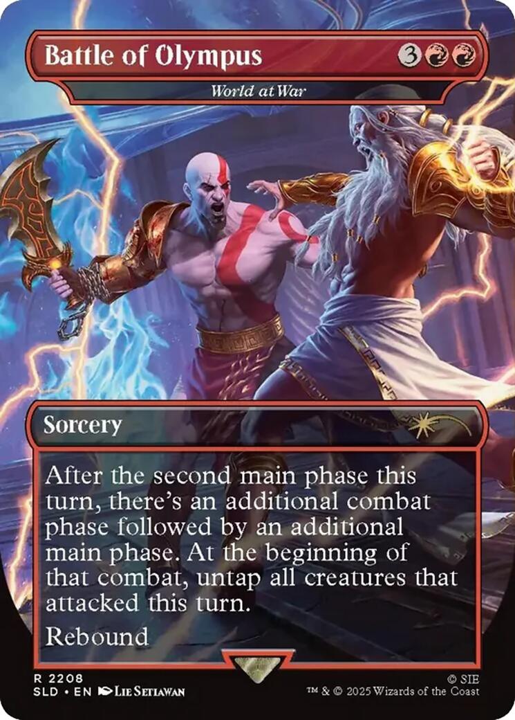 Battle of Olympus - World at War [Secret Lair Drop Series] | Magic Magpie