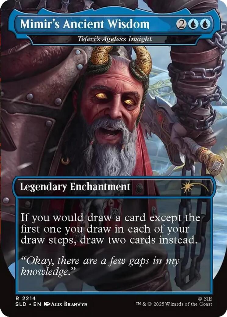 Mimir's Ancient Wisdom - Teferi's Ageless Insight [Secret Lair Drop Series] | Magic Magpie