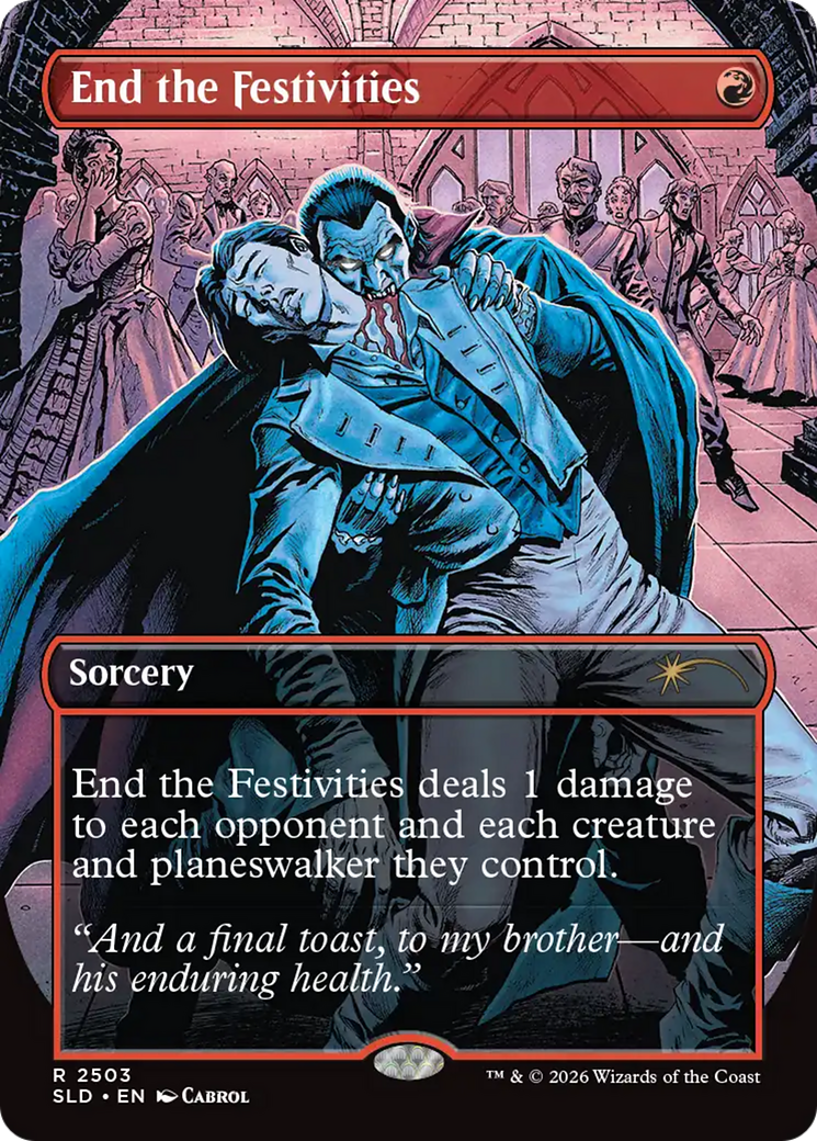 End the Festivities [Secret Lair Drop Series] | Magic Magpie
