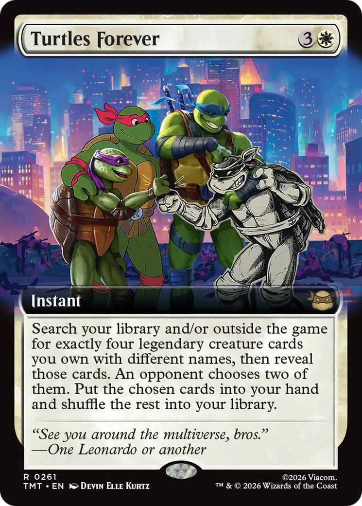 Turtles Forever (Extended Art) [Teenage Mutant Ninja Turtles] | Magic Magpie