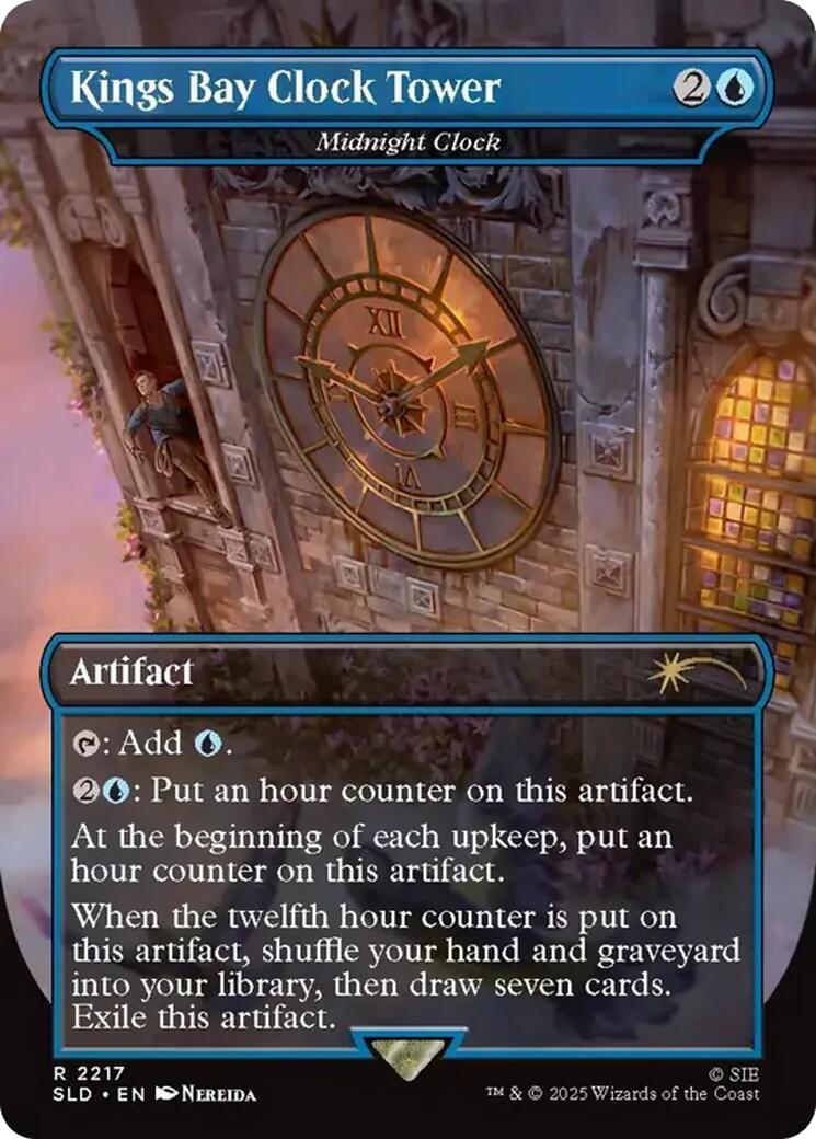 Kings Bay Clock Tower - Midnight Clock [Secret Lair Drop Series] | Magic Magpie