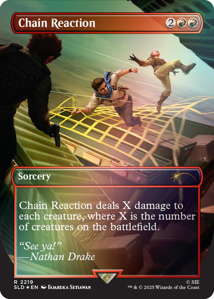 Chain Reaction (Rainbow Foil) [Secret Lair Drop Series] | Magic Magpie