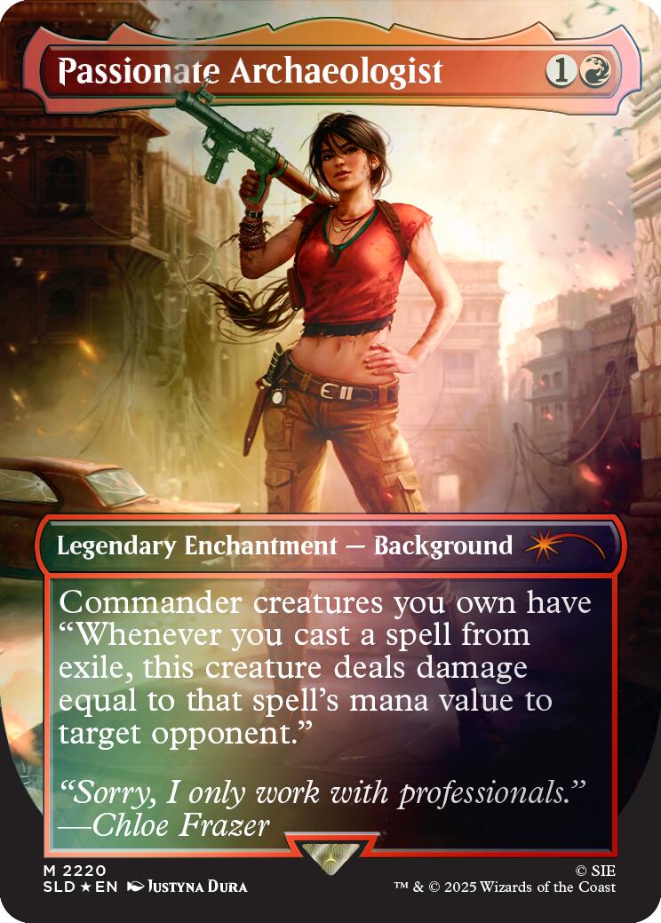 Passionate Archaeologist (Rainbow Foil) [Secret Lair Drop Series] | Magic Magpie