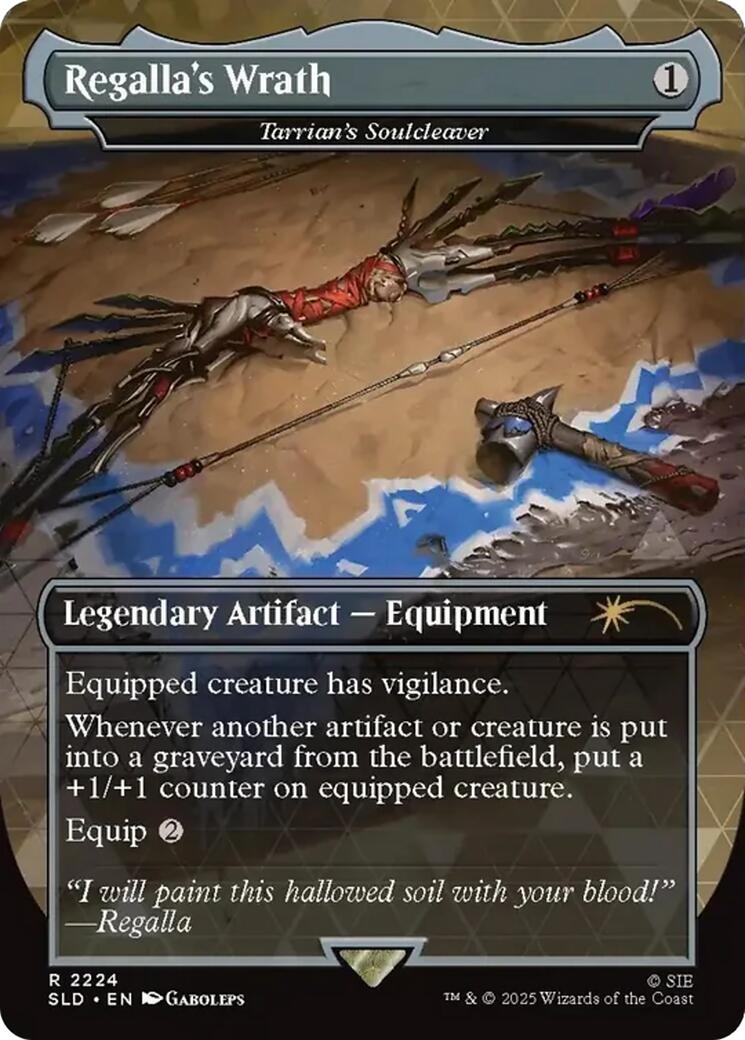 Regalla's Wrath - Tarrian's Soulcleaver [Secret Lair Drop Series] | Magic Magpie