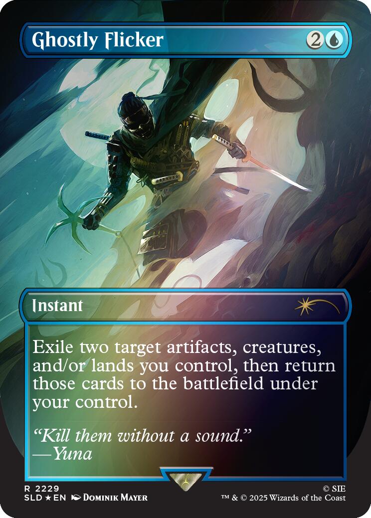 Ghostly Flicker (Rainbow Foil) [Secret Lair Drop Series] | Magic Magpie