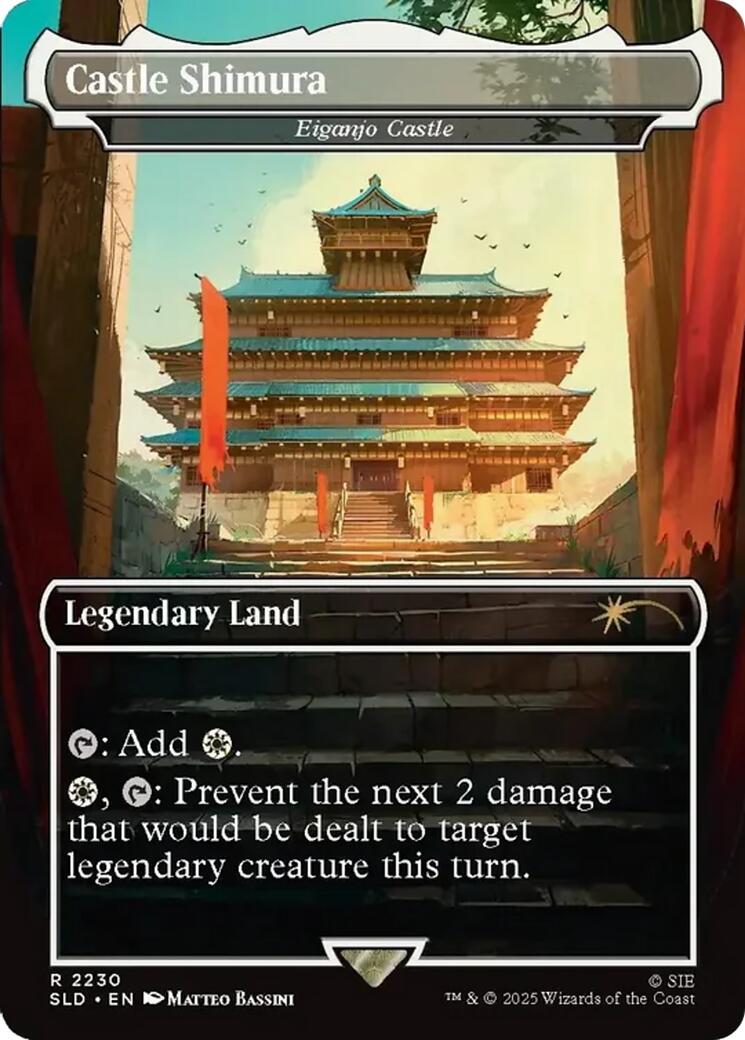 Castle Shimura - Eiganjo Castle [Secret Lair Drop Series] | Magic Magpie