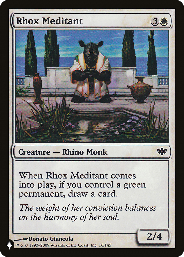 Rhox Meditant [The List] | Magic Magpie