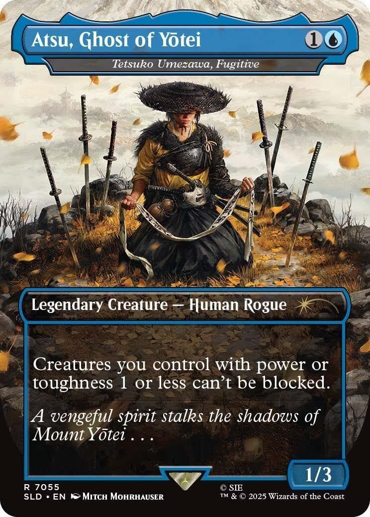 Atsu, Ghost of Yotei - Tetsuko Umezawa, Fugitive [Secret Lair Drop Series] | Magic Magpie