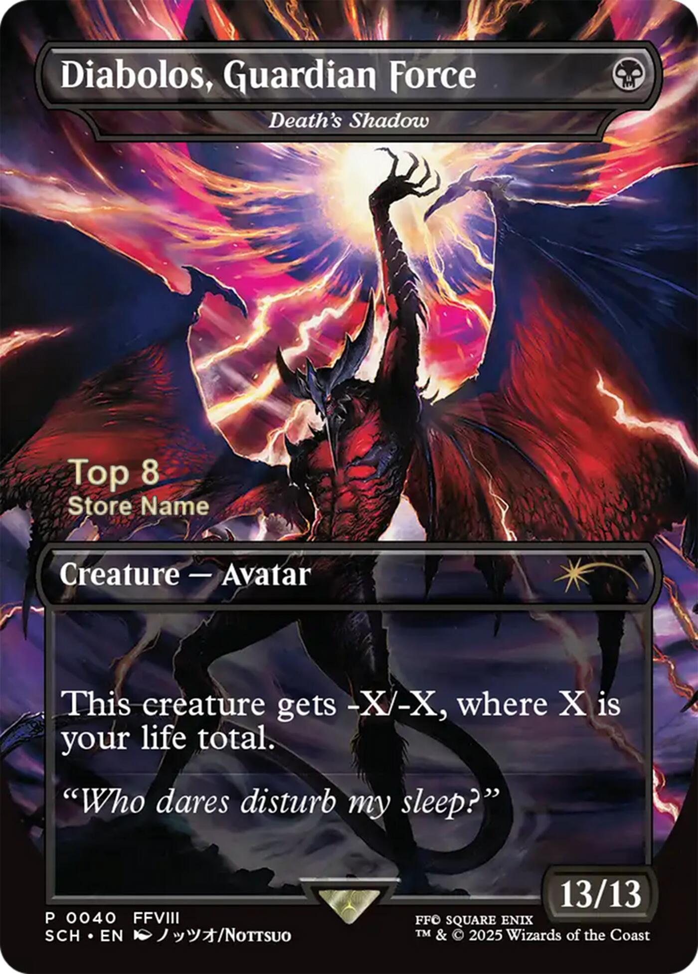 Diabolos, Guardian Force - Death's Shadow (Top 8) [Store Championships 2025] | Magic Magpie